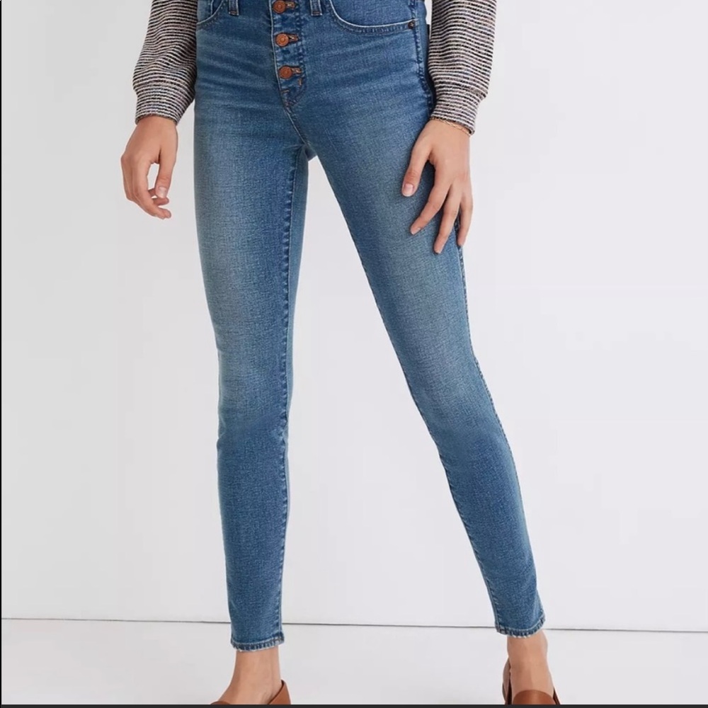 Madewell 10” high-rise skinny